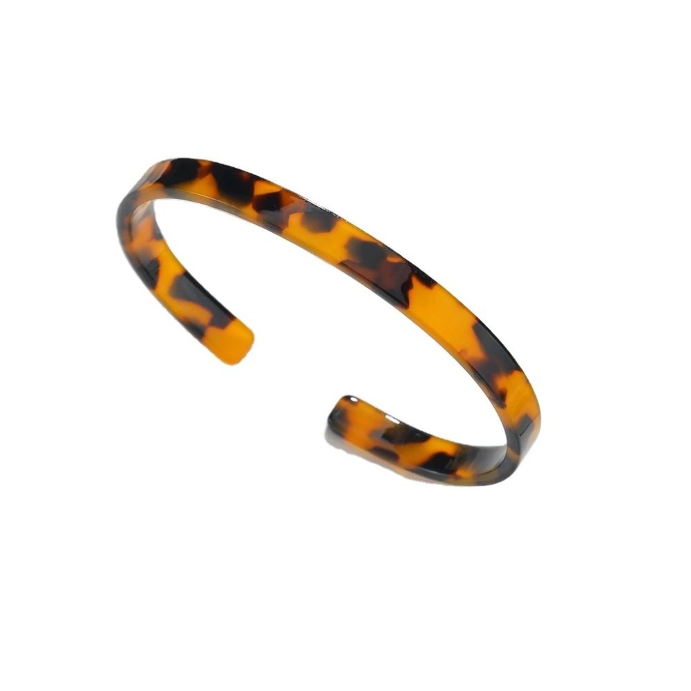 Multi-Color Thin Tortoise Shell Bracelets - Picture 5 of 5